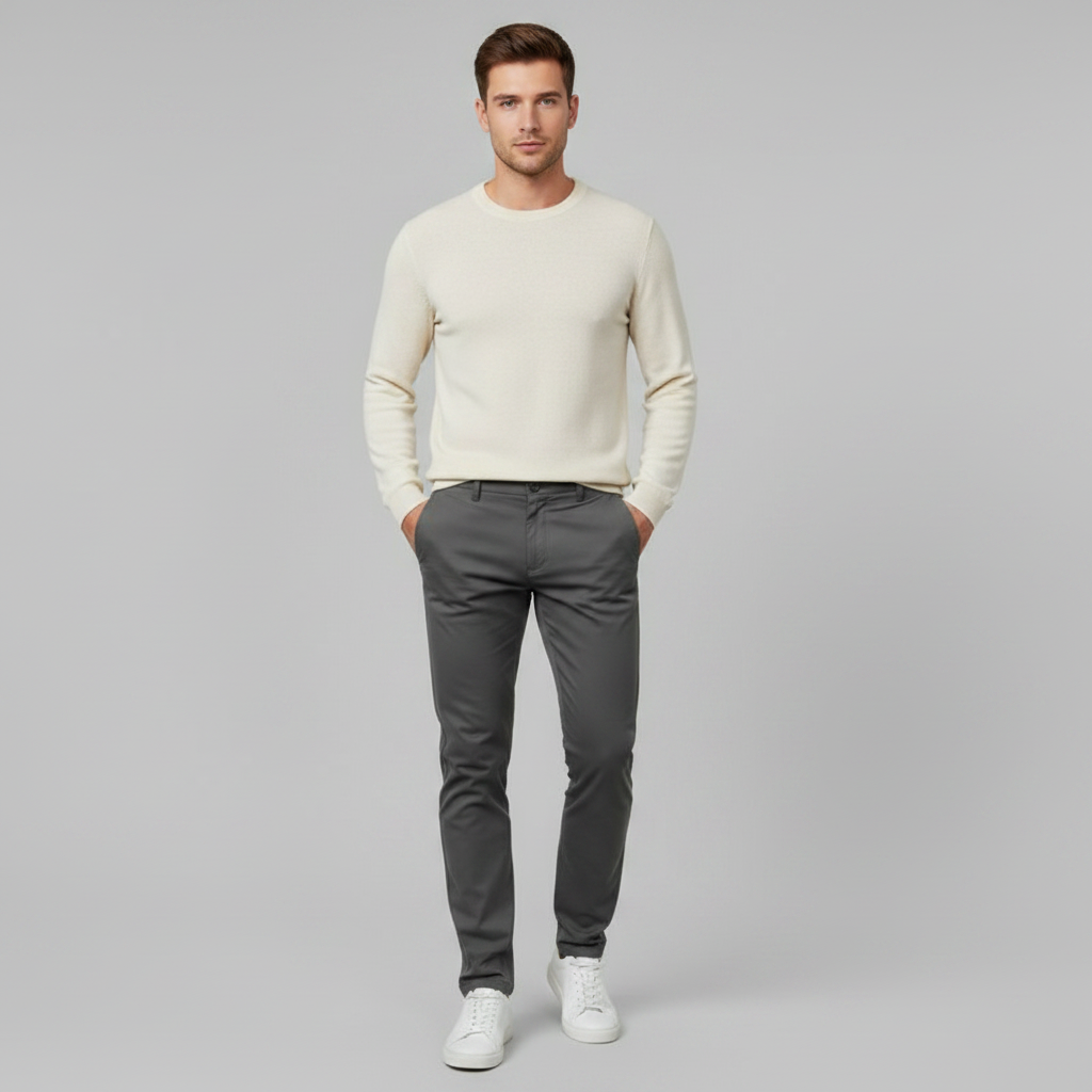Albert Slim Fit Chino Trousers | Men's Trousers