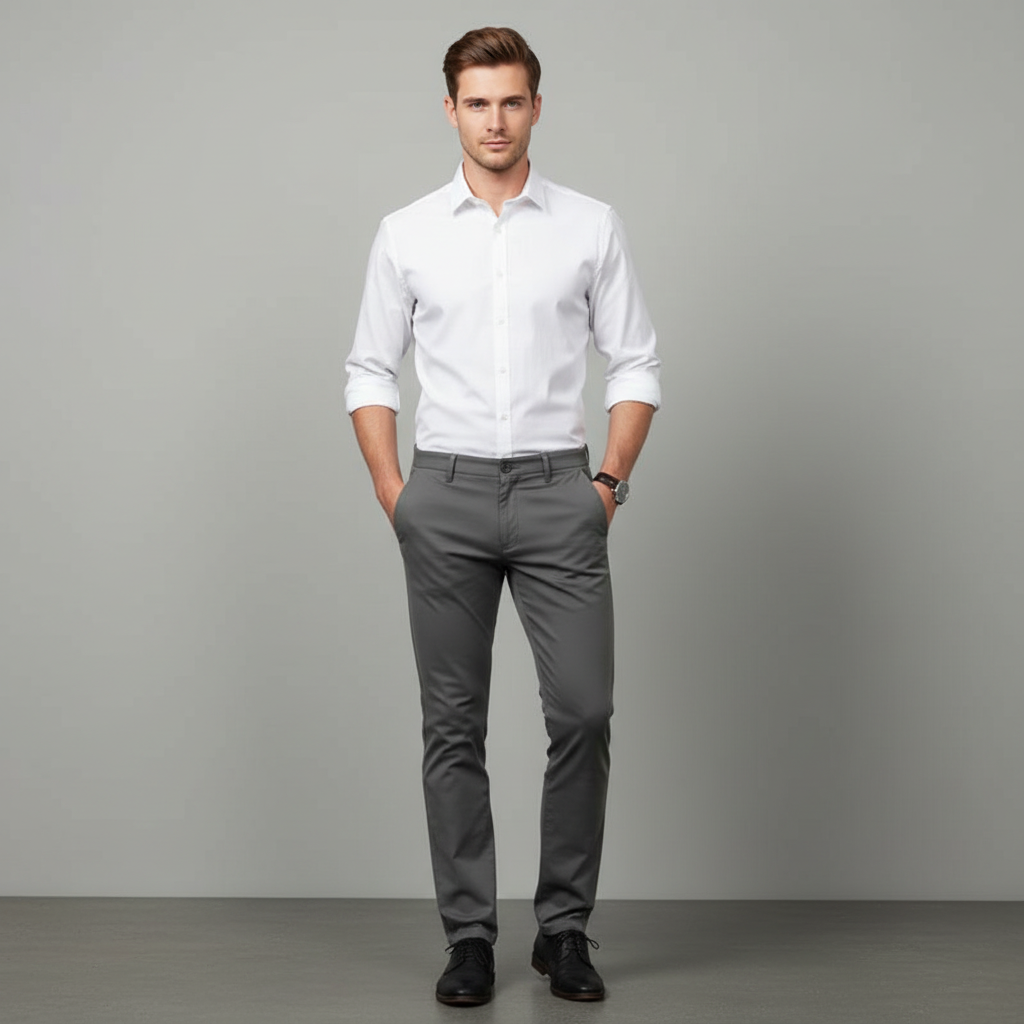 Albert Slim Fit Chino Trousers | Men's Trousers