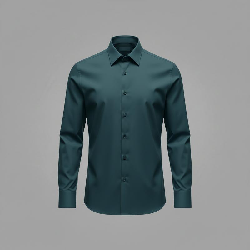 Jethro | Men's Dress Shirt Wrinkle-Free Cotton Comfort