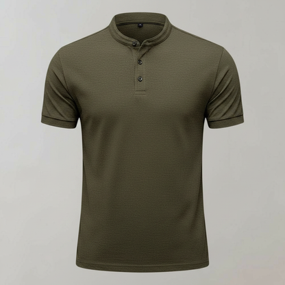 Men's Casual Long Sleeve Polo Shirt | Elegant Style