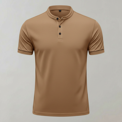 Men's Casual Long Sleeve Polo Shirt | Elegant Style