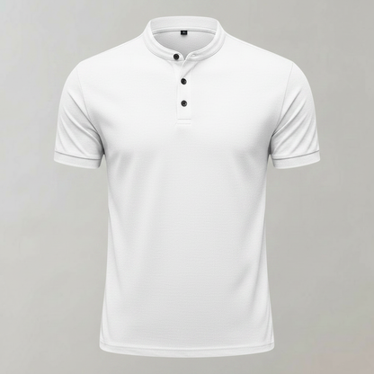 Men's Casual Long Sleeve Polo Shirt | Elegant Style