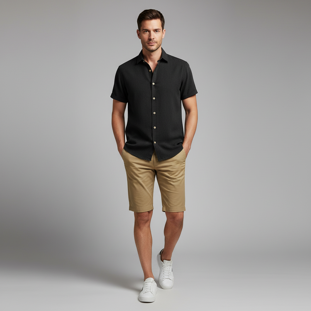 Men's Casual Shirt | Elegant Summer Blouse