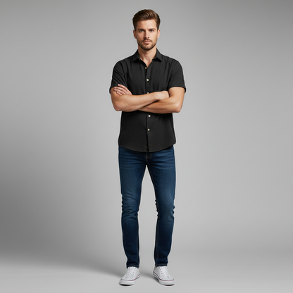 Men's Casual Shirt | Elegant Summer Blouse