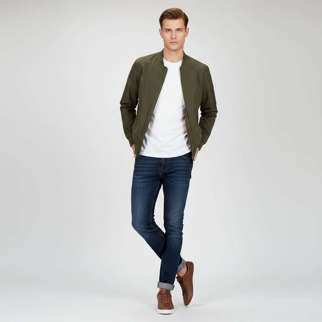 Men's Lace-Up Low-Top Sneakers | Casual Men's Trainers