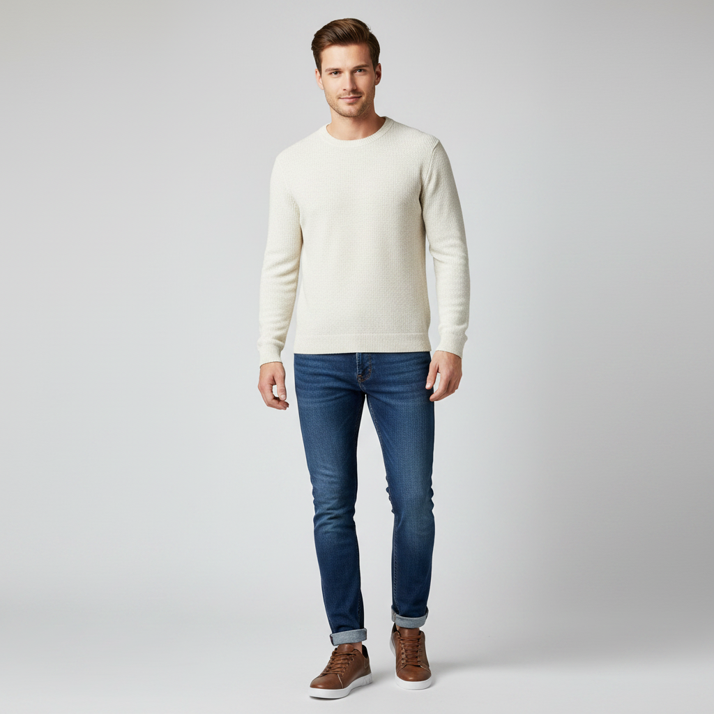 Men's Lace-Up Low-Top Sneakers | Casual Men's Trainers
