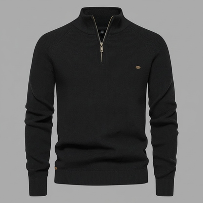 Men's Slim Fit Half-Zip Jumper | Stylish Knitwear