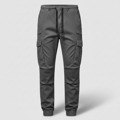 Men's Tactical Cargo Pants | Black Cargo Trousers for Outdoor Use