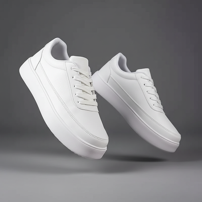 Men's White Platform Sneakers | Casual Men's Trainers