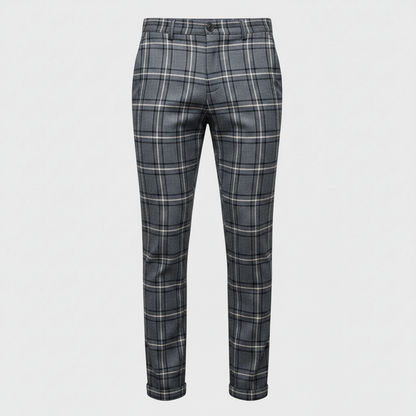 Sasha Checked Chino Pants | Men's Pants
