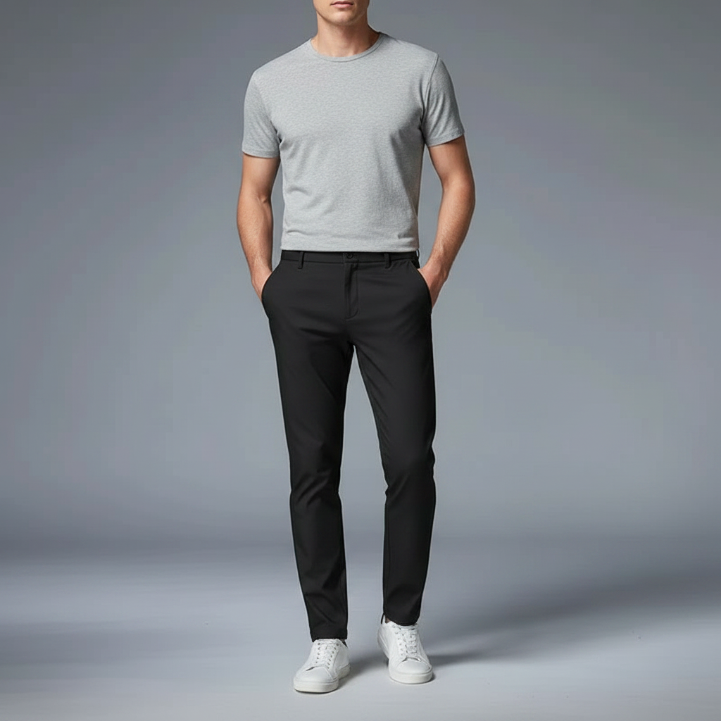 Saul | Men's Slim Fit Chinos with Stretch Fabric