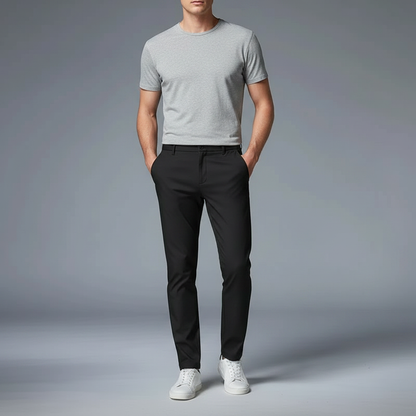 Saul | Men's Slim Fit Chinos with Stretch Fabric