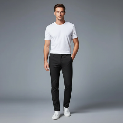 Saul | Men's Slim Fit Chinos with Stretch Fabric