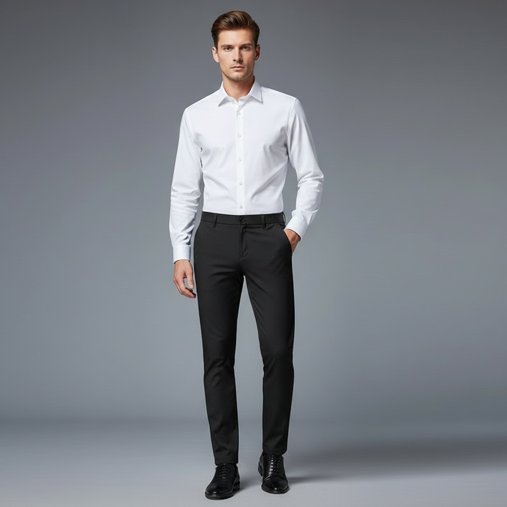 Saul | Men's Slim Fit Chinos with Stretch Fabric